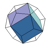cube in a dodecagedron