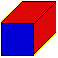 blue-red cuboid