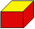 red-yell cuboid