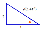 1,t,sqrt(1+t^2) tri