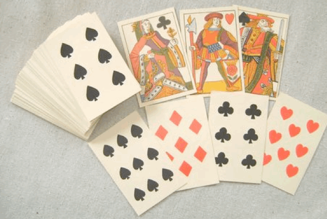 French Playing cards in 1567